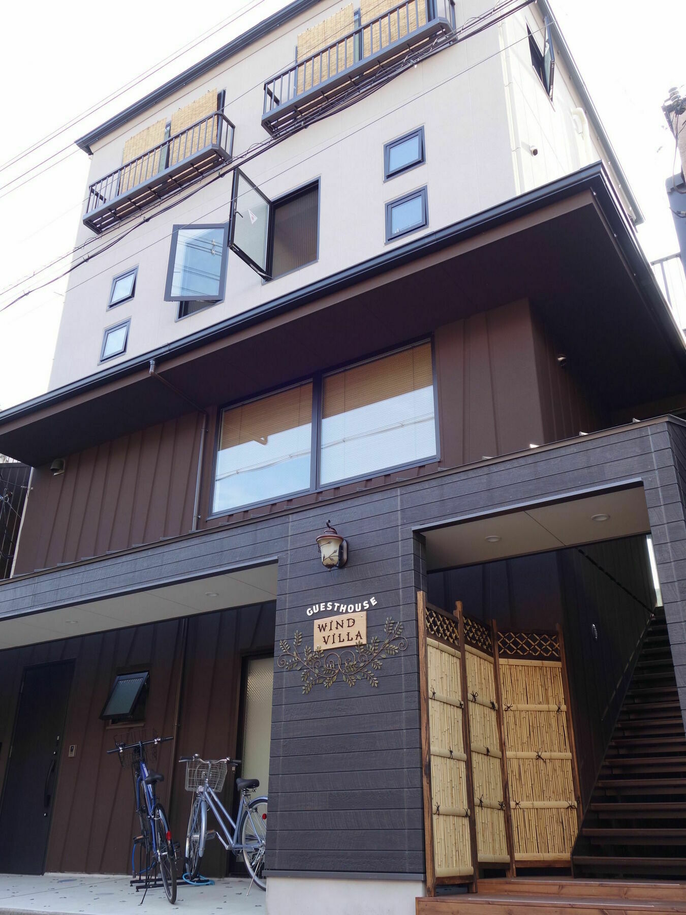 Guesthouse Wind Villa Kyoto Exteriör bild